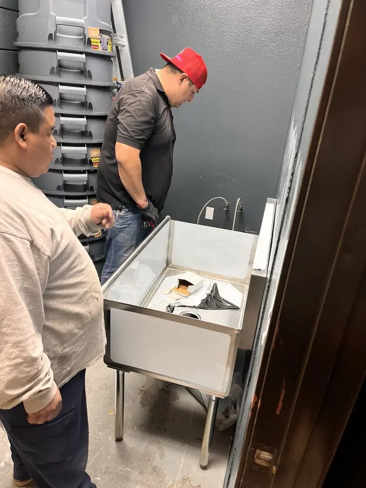 Commercial plumbing and sink installation in Cliffside Park